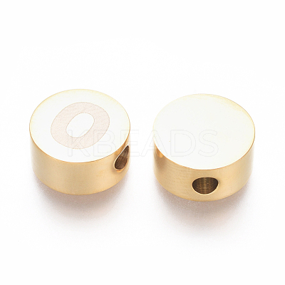 304 Stainless Steel Beads STAS-I126-02G-O-1