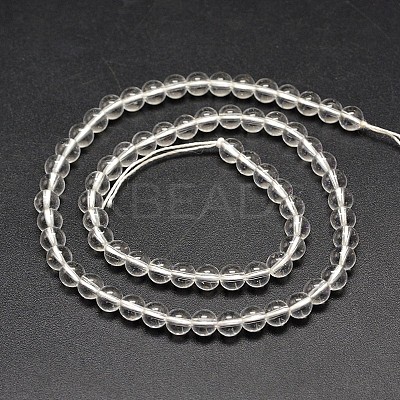 Synthetic Quartz Round Bead Strands X-PIEG-J002-16-4mm-1