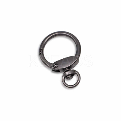 Zinc Alloy Swivel Clasps FIND-WH0110-017B-1