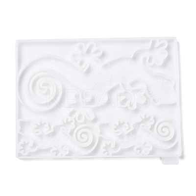 Gecko DIY Silicone Decoration Molds LS-DIY-G046-08-1