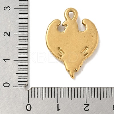 Ion Plating(IP) 304 Stainless Steel Pendants STAS-Q334-35G-1