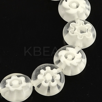 Handmade Millefiori Glass Bead Strands X-LK-R006-15L-1