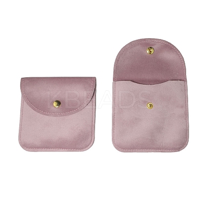 Velvet Jewelry Storage Bags with Snap Button LS-PW-WG79118-12-1
