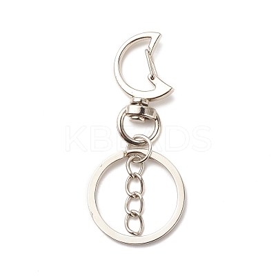 Alloy Swivel Keychain Clasps KEYC-JKC00329-02-1