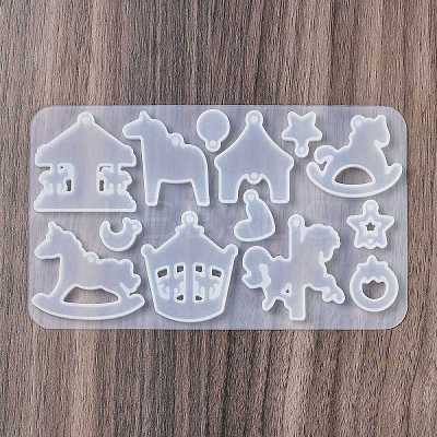 DIY Silicone Pendant Molds DIY-A054-05A-1