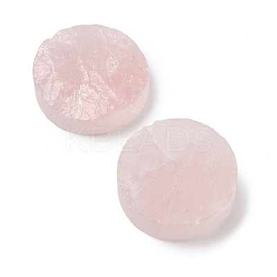 Natural Rose Quartz Cabochons G-K338-39E-02-1