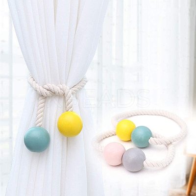 Unfinished Wood Beads WOOD-PH0008-17-WH-1