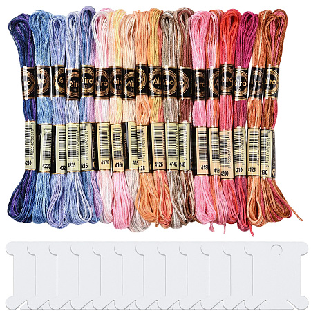 6-Ply Polyester Embroidery Floss OCOR-CY0002-03C-08-1