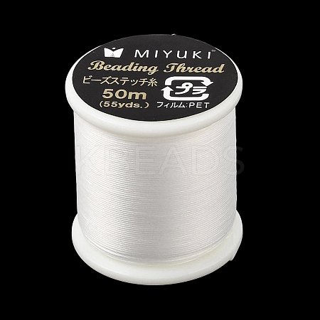 Flat MIYUKI Nylon Beading Thread FB-CBA3435-01G-1