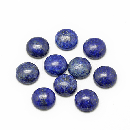 Natural Lapis Lazuli Cabochons X-G-R416-12mm-33-1