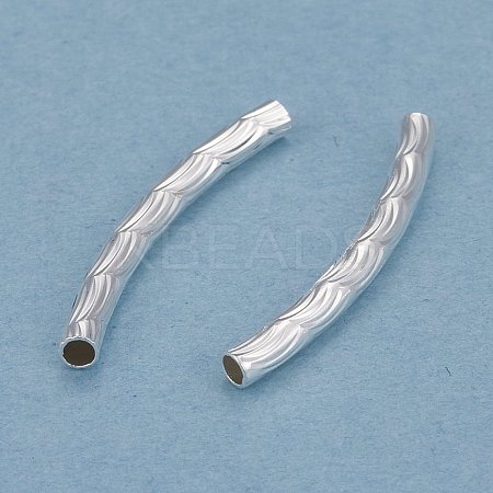 Brass Tube Beads KK-Y003-81B-S-1