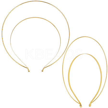 3Pcs Iron Hair Band Findings IFIN-BBC0001-02-1
