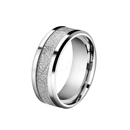 201 Stainless Steel Finger Ring for Men PW-WGD358B-03-1