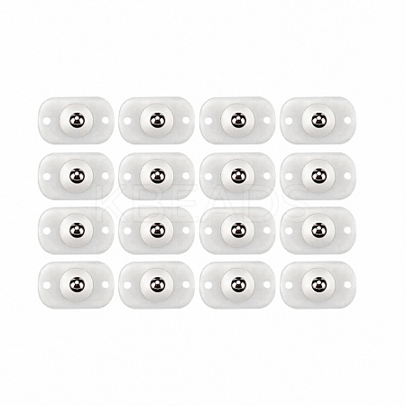 Plastic & 304 Stainless Steel Universal Wheels 360° Rotation Pulley Ball HJEW-TAC0013-01A-1