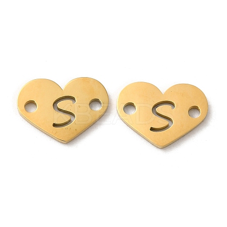 Ion Plating(IP) 304 Stainless Steel Connector Charms STAS-C081-04G-S-1