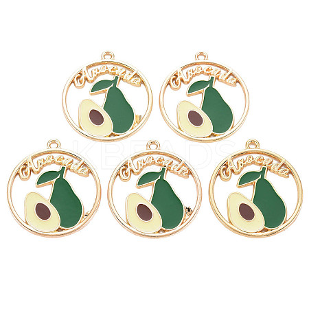 Alloy Enamel Pendants LS-ENAM-S126-114-NR-1