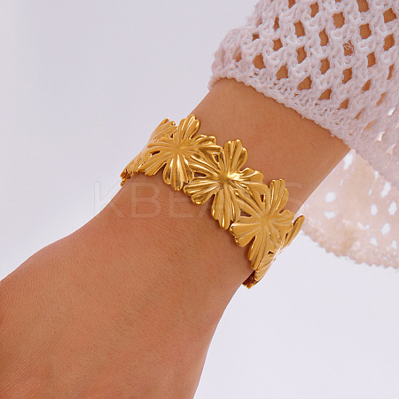 304 Stainless Steel Cuff Bangles FS-WGC8FB5-04-1