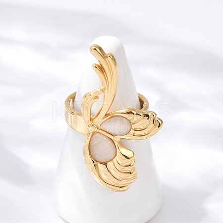 304 Stainless Steel Finger Rings RJEW-S629-06G-1