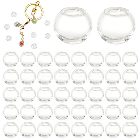 200Pcs Round Mechanized Blown Glass Globe Ball Bottles BLOW-PH0001-19-1