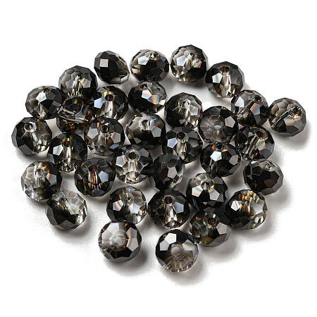 Electroplate Glass Beads EGLA-Z004-01B-12-1