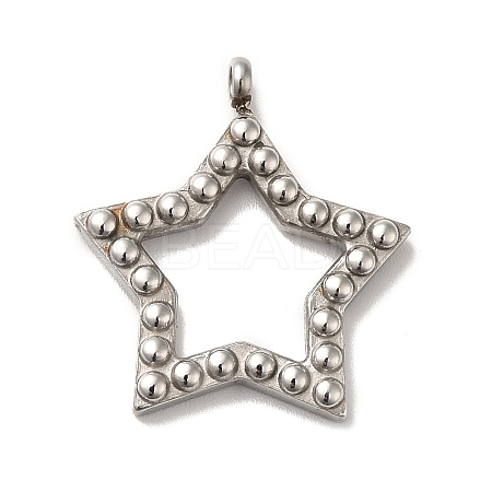 Non-Tarnish 304 Stainless Steel Pendants STAS-M311-10P-1