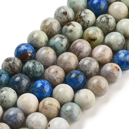 Natural Hackmanite Sodalite Beads Strands G-Z063-A03-02-1