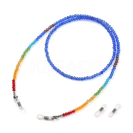 Chakra Eyeglasses Chains AJEW-EH00089-01-1