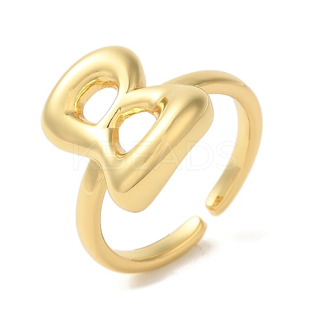 Brass Open Cuff Rings RJEW-U008-06B-G-1