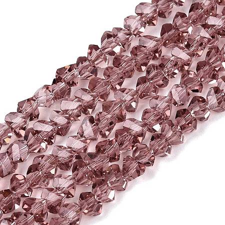 Transparent Glass Beads Strands GLAA-N018-3mm-26-1
