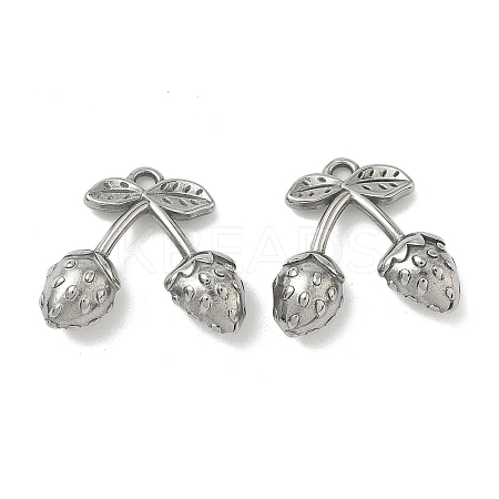 304 Stainless Steel Pendants STAS-Z176-01P-03-1
