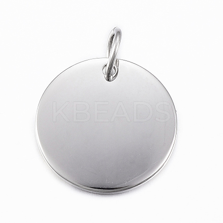 Tarnish Resistant Smooth Surface 304 Stainless Steel Pendants LS-STAS-H424-26P-1