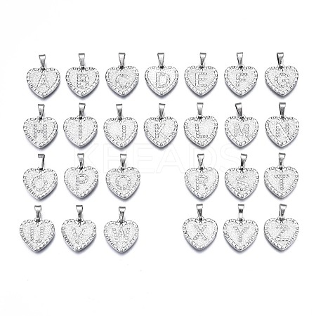 Non-Tarnish 304 Stainless Steel Pendants STAS-S119-011-01-1