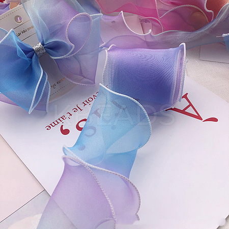Organza Ribbon OHAR-PW0001-139C-1