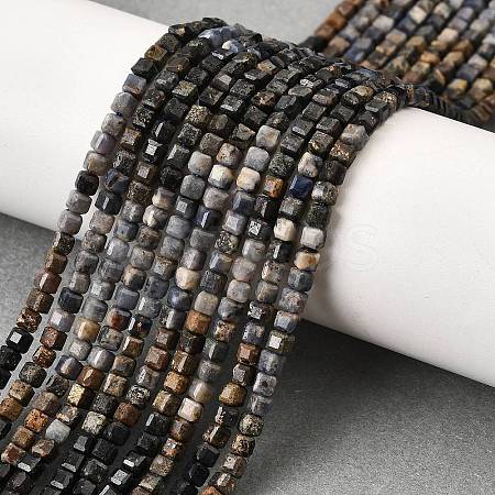 Natural Sapphire Beads Strands G-G259-B03-3x3mm-1