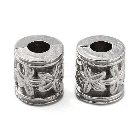 Tarnish Resistant 316 Stainless Steel Beads STAS-B047-25P-1