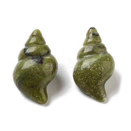 Natural Southern Jade Carved Figurines DJEW-L023-H11-1