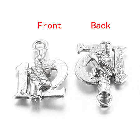 Tibetan Style Alloy Pendants LS-TIBEP-GC151-AS-RS-1
