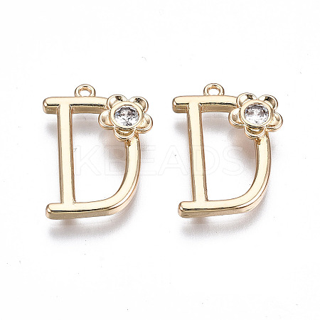 Brass Pendants KK-Q768-001G-D-1