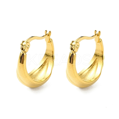 304 Stainless Steel Hoop Earrings LS-EJEW-K271-02B-G-1