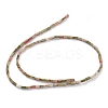 Natural Unakite Beads Strands G-C301-16-2