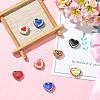 8Pcs Handmade Porcelain Beads PORC-FS0001-48-6