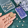 30Pcs Natural Cultured Freshwater Pearl Connector Charms PALLOY-SC00005-3