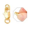 Brass Lobster Claw Clasps LS-X-KK-KK801-G-3