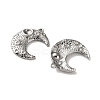 304 Stainless Steel Pendant Rhinestone Settings STAS-A124-03P-2