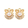 Brass Micro Pave Cubic Zirconia Pendants KK-U036-14G-1