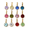 304 Stainless Steel Birthstone Charms STAS-Z143-03G-3