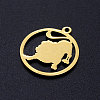 201 Stainless Steel Pendants STAS-S105-JN363-5-2