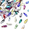 200Pcs Glass Rhinestone Cabochons MRMJ-CJC0007-17-1