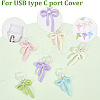 6Pcs 6 Colors Silicone Mobile Dustproof Plugs FIND-CN0002-02-5