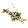 Zinc Alloy Rhinestone Girl Brooches JEWB-I031-07A-2